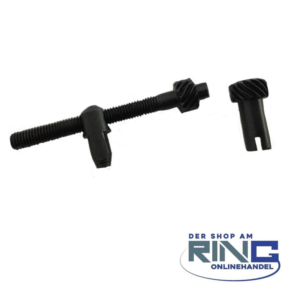Lovelysp Rasenmäher Kettenspanner – 2er Set, Metall, Für 25-26CC Mäher